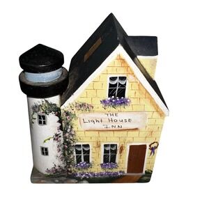 Vintage Light House Inn‎ Mimi Signed Folk Art Nautical Decor